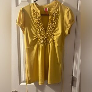Yellow Blouse NWOT